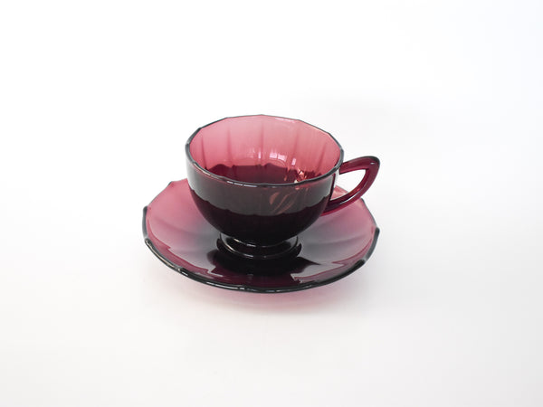 Amethyst Scalloped Tea Set (10-piece)