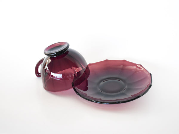 Amethyst Scalloped Tea Set (10-piece)